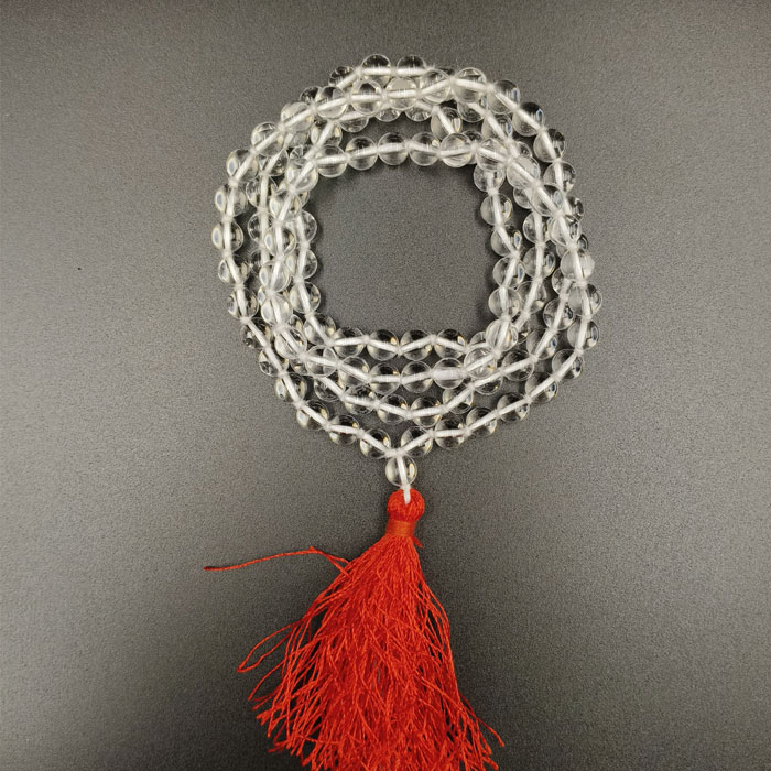 Natural Plain Sphatik Mala